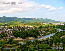 慢直播镜头里的古村与自然协奏曲